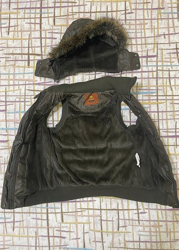 Kahverengi Kürklü Kadın Yelek - Görsel 4