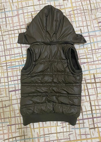 Kahverengi Kürklü Kadın Yelek - Görsel 6