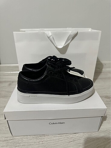 36 Beden siyah Renk Calvin Klein Kadın Sneaker