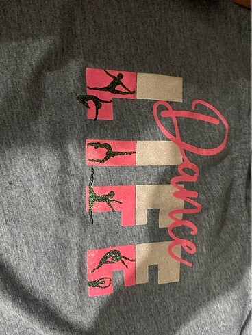 Gri crop bağlama tişört - Görsel 3