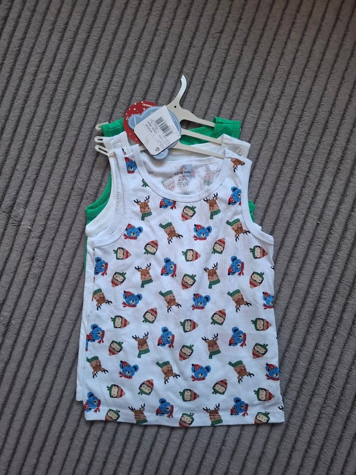 Baskılı Bebek Atlet 3'lü Set - Görsel 2