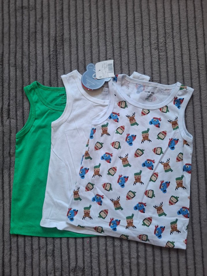 Baskılı Bebek Atlet 3'lü Set - Görsel 3