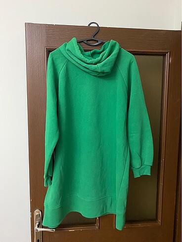 xxl Beden Kapüşonlu sweat tunik