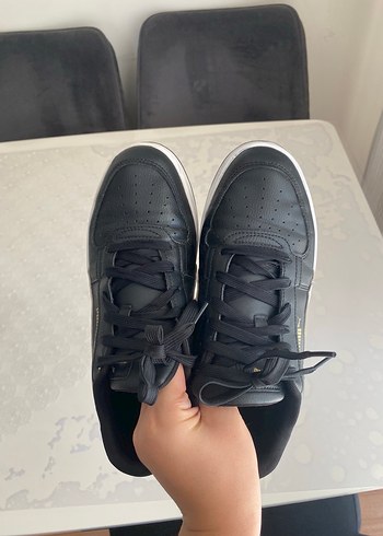 40 Beden siyah Renk Puma Siyah Kadın Spor Ayakkabı(ORİJİNAL)