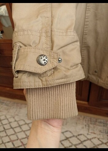 Mavi jeans kadın mont - Görsel 6