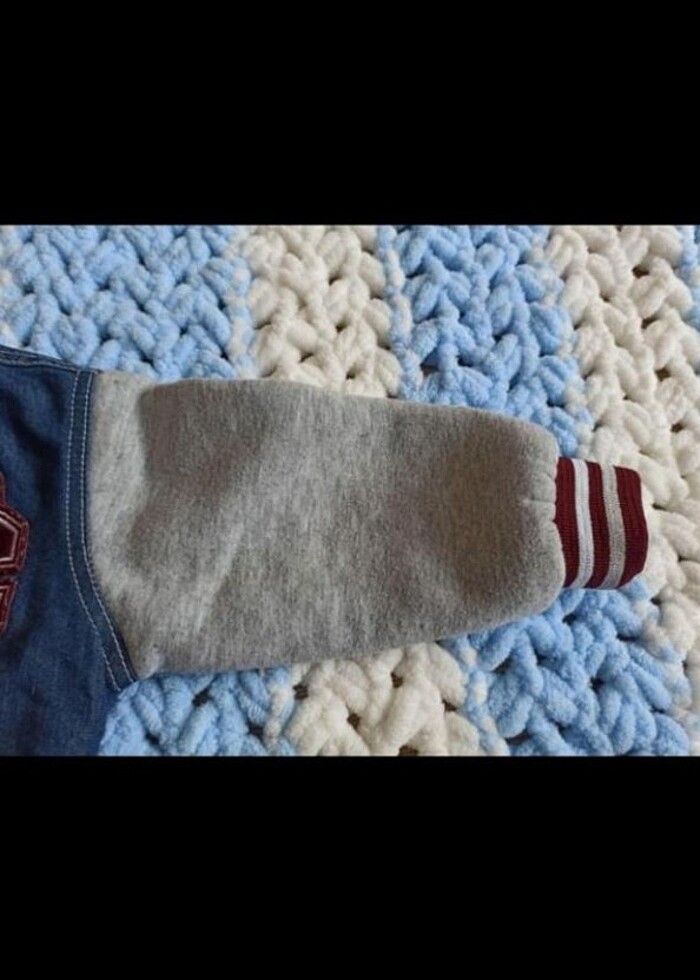 9-12 aylık erkek bebek kolej ceket - Görsel 2