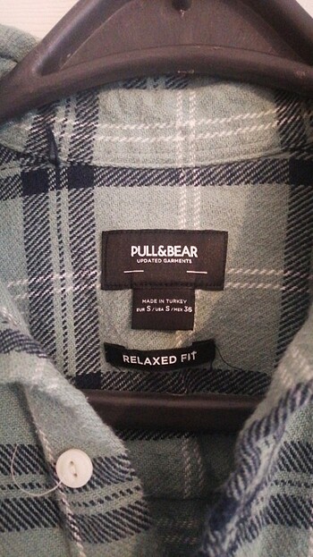 Pull and Bear Pull Bear oduncu gömlek 