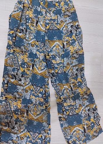 ETNİK DESEN LASTİKLİ PANTOLON