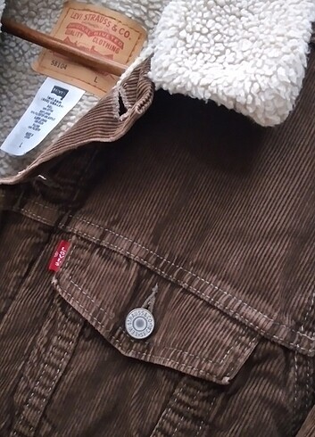15-16 Yaş Beden kahverengi Renk Levi's 