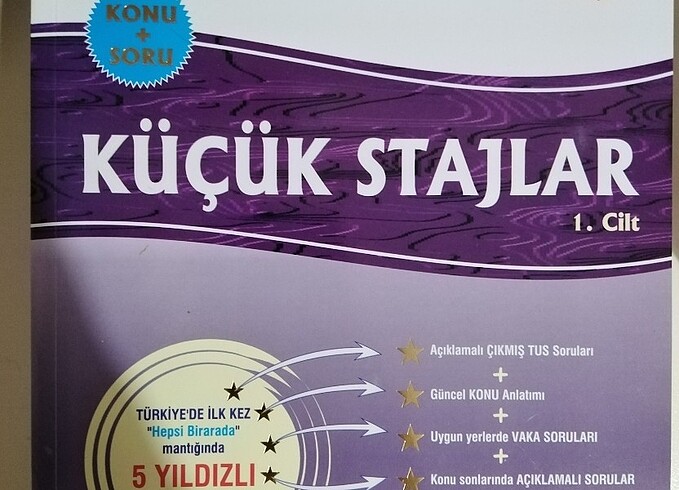 küçük stajlar tus kitabı