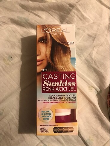 Loreal sunkiss renk açıcı jel