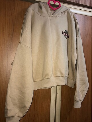 Açık kahve sweatshirt