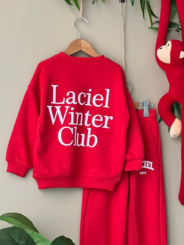 Kız erkek Çocuk Eşofman Takımı - Görsel 4