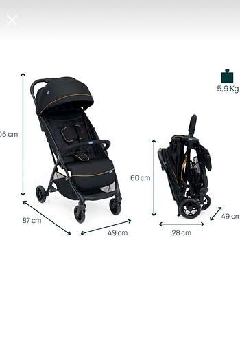 Chicco Bebek Arabası - Görsel 2