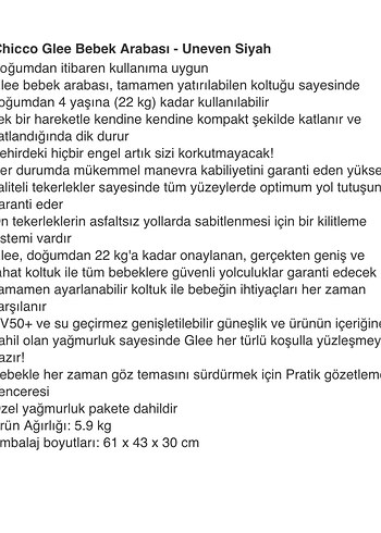 Chicco Bebek Arabası - Görsel 5