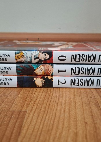 Jujutsu Kaisen Manga Seti 3 Kitap