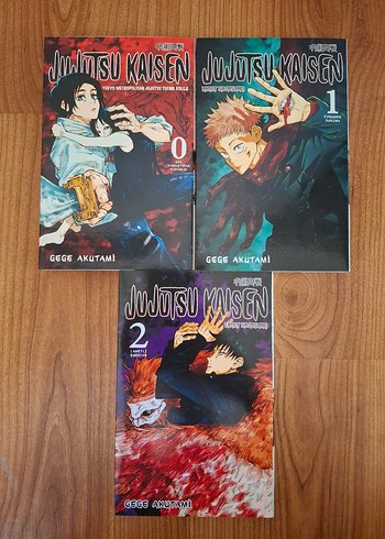 Jujutsu Kaisen Manga Seti 3 Kitap
