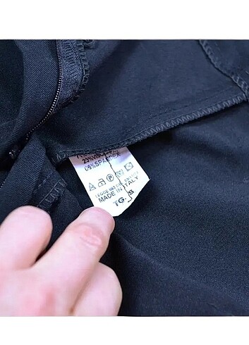 s Beden siyah Renk düşük bel pantolon