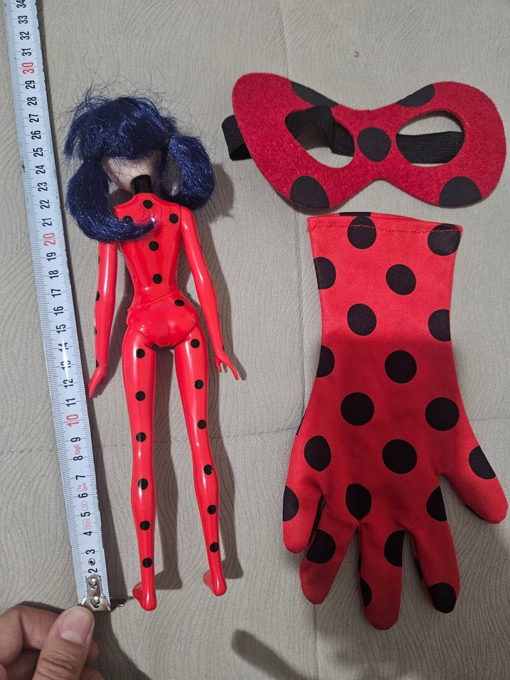 mucize uğur böceği bebeği eldiven ve maske - Görsel 2