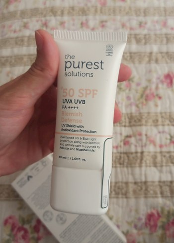 The Purest Solutions SPF 50 Güneş Koruyucu