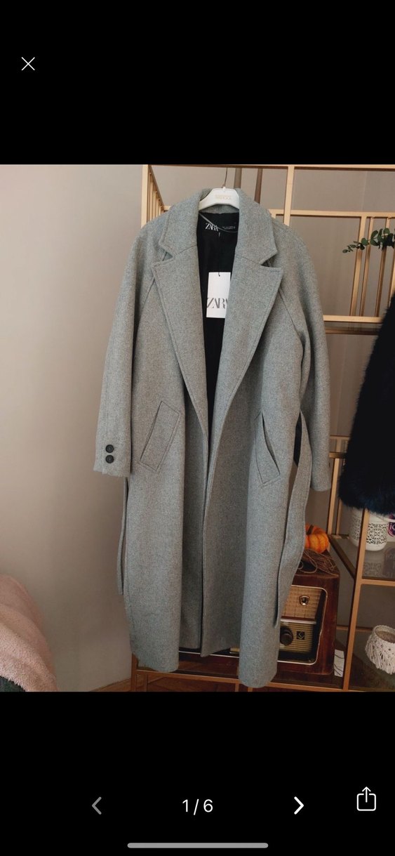 Gri Kemerli Uzun Kaban - Görsel 3