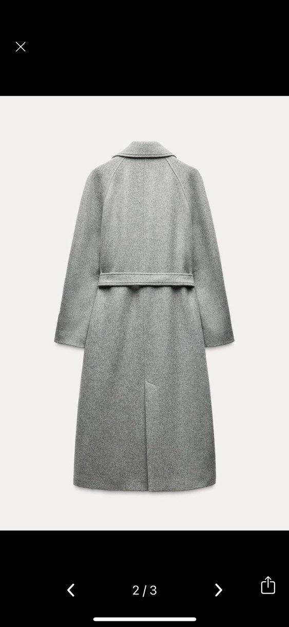 Gri Kemerli Uzun Kaban - Görsel 2