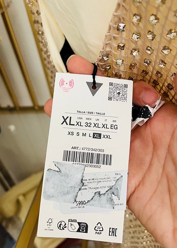Zara ZaraUzun Askılı Elbise