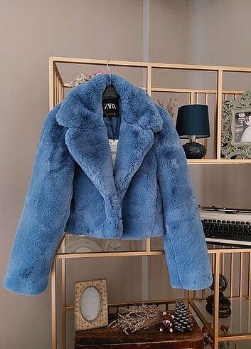 Zara peluş mont 