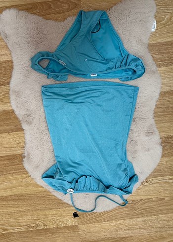 Mavi Parlak Drapeli Köpek Kıyafeti - Görsel 3