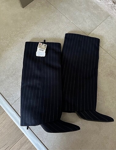 Zara Lacivert zara çizme
