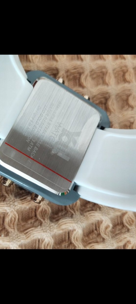 Leopar Desenli Beyaz Kadın Kol Saati - Görsel 5