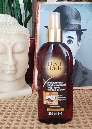 Dear Body Hindistan Cevizli Bronzlaştırıcı Yağ Sprey 200 ml - Görsel 3