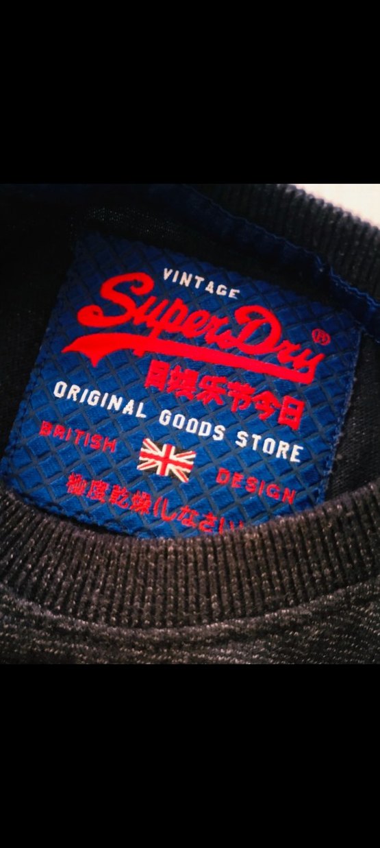 Siyah SuperDry  unisex  tarz Güzel - Görsel 3