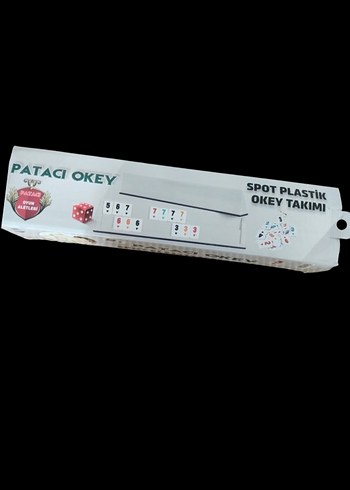 Patacı Okey Takımı - Beyaz