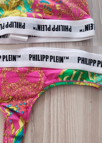 Pastel Renkli Tie-Dye Desenli Mini Atlet ve Külot - Görsel 7