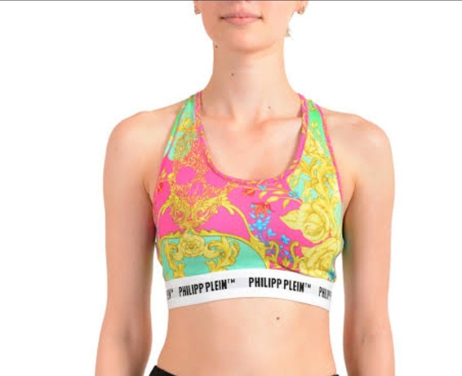 Pastel Renkli Tie-Dye Desenli Mini Atlet ve Külot - Görsel 2