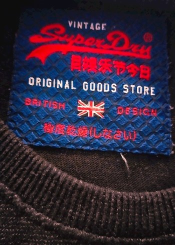 Diğer SuperDry Vintage Baskılı unisex