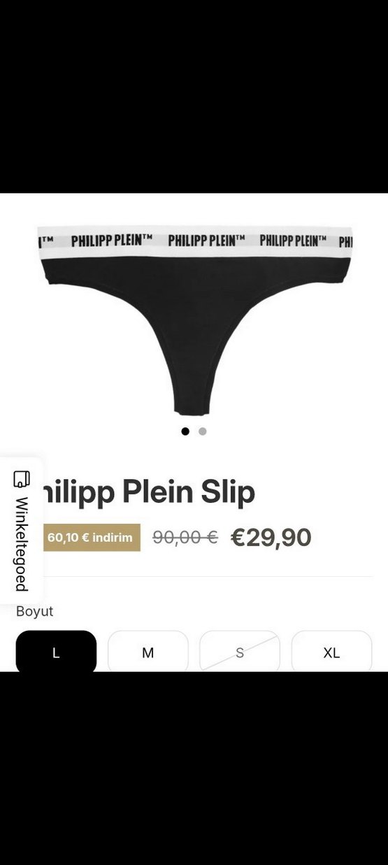 Siyah Rock Punk Mini Kadın İç Çamaşırı - Görsel 4