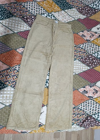 Zara Kadife Wide Leg Pantolon