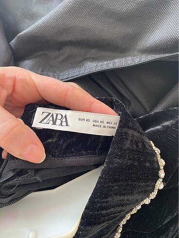 xs Beden siyah Renk Zara yeni