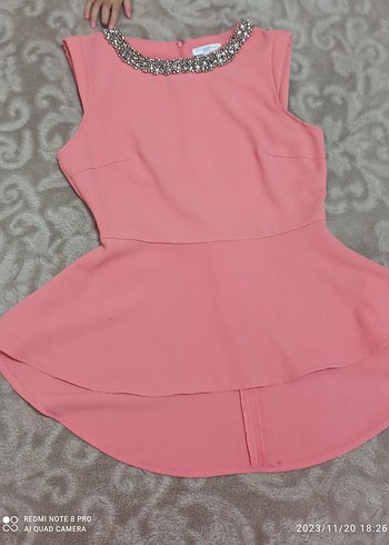 Pembe Kolsuz bluz