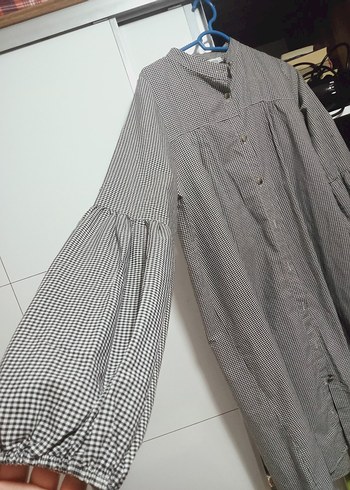 minik kareli tunik - Görsel 3