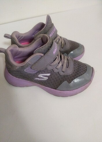 25 Beden mor Renk Skechers spor ayakkabı