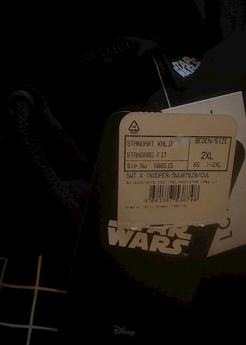 LCW Star Wars Stormtrooper Hoodie - Görsel 4