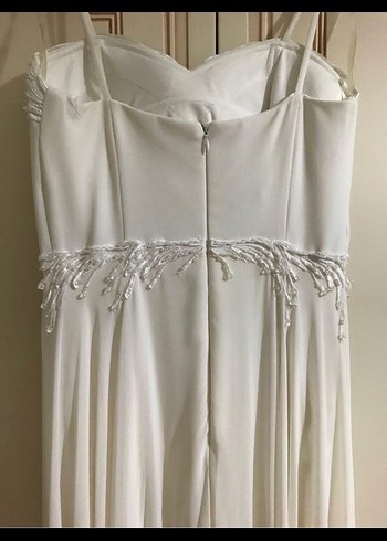 Beyaz abiye - Görsel 4