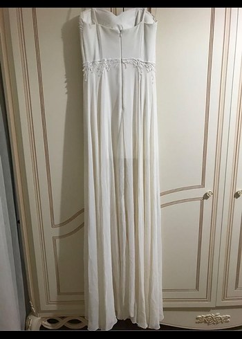 Beyaz abiye - Görsel 5