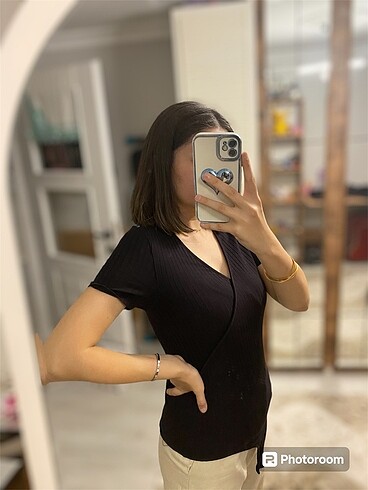 Koton Koton Alttan Çıtçıtlı Bluz