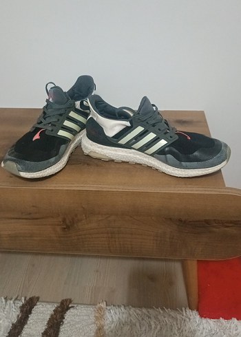 42 Beden gri Renk Gri Bağcıklı Erkek Koşu ve Spor Ayakkabısı