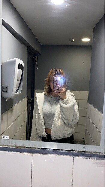peluş ceket
