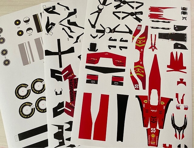 Formula 1 Scuderia Ferrari SF21 Maket